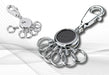 EAN 4024023480225 - TROIKA BLACK VISION Llavero de anilla Negro, Plata imagen 3