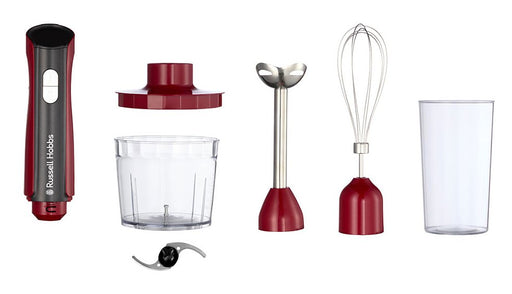 EAN 5038061162929 - Russell Hobbs 27140-56 licuadora 1 L Batidora de vaso portátil 500 W Negro, Rojo, Transparente imagen 1