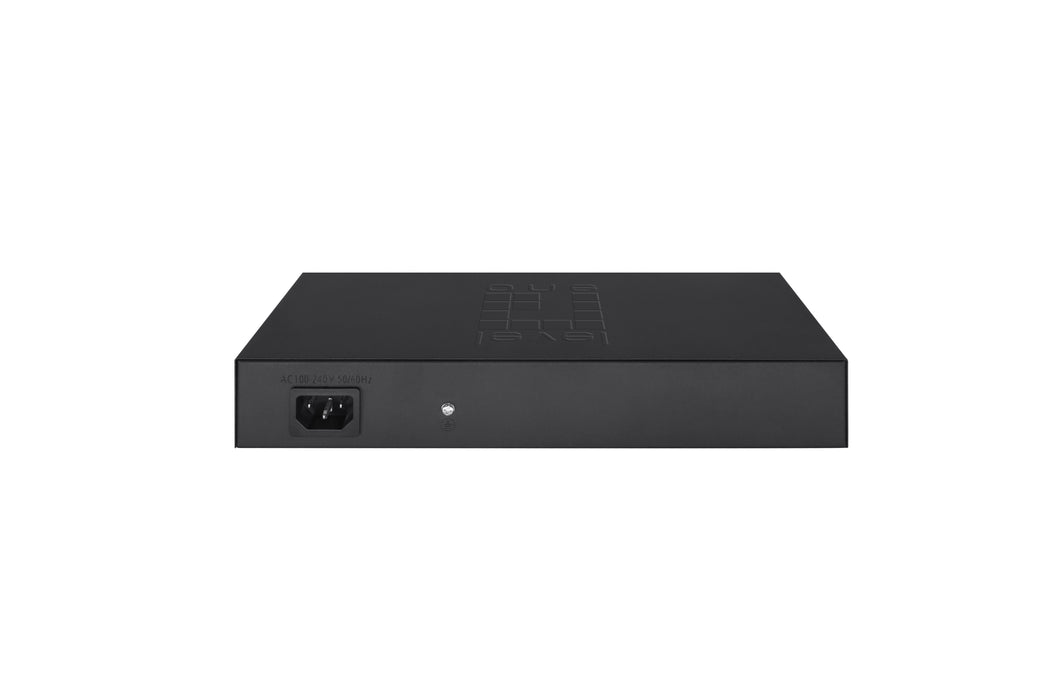 EAN 4015867229217 - LevelOne GES-2110P switch Gestionado L2 Gigabit Ethernet (10/100/1000) Energía sobre Ethernet (PoE) Negro imagen 2