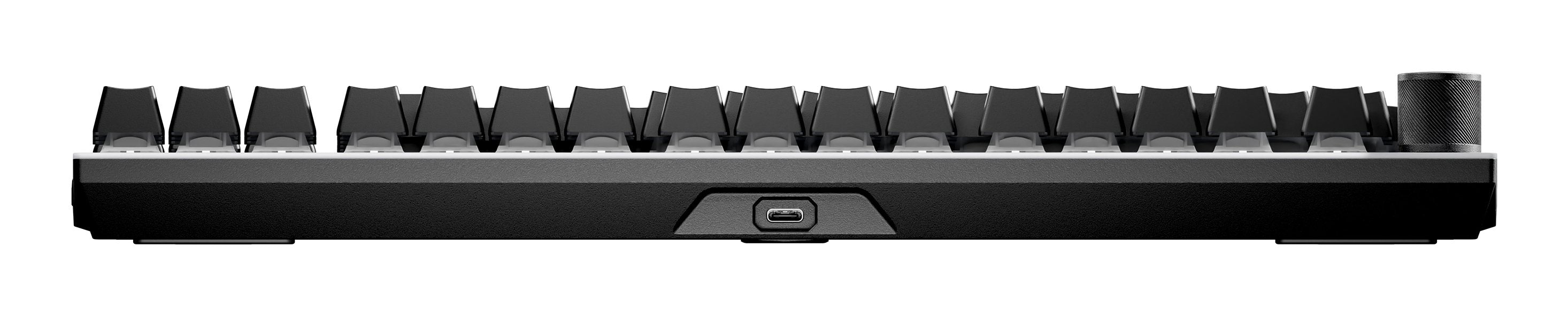 Teclado Gamer Mecánico (Silent Táctil) Be Quiet! Light Mount Tkl Rgb (Negro)