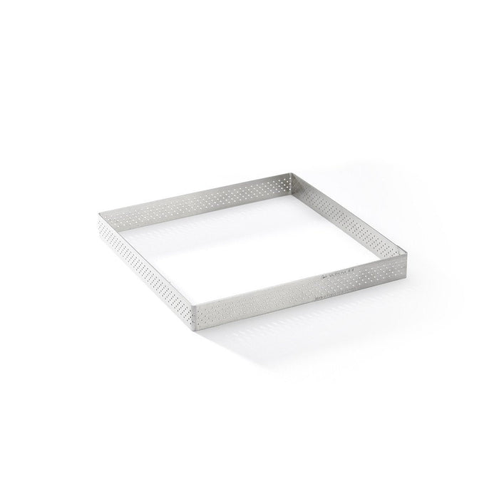 De Buyer Perforated Stainless Steel Square Tart Form 17,5cm (3099 23) Debuyer23) Debuyer 23)