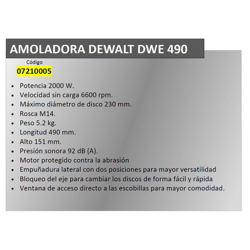 EAN 5035048617144 - A Forged Tool 07210005 amoladora angular 7,4 kg imagen 2