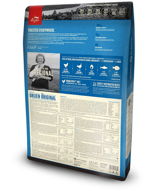 EAN 0064992182601 - Orijen Original 6 kg Adulto Pollo, Pescados, Pavo imagen 2