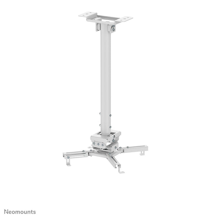 Neomounts Deckenhalter Projektor 35kg Voll Bew. Höv Blanco 60.5-90.5cm