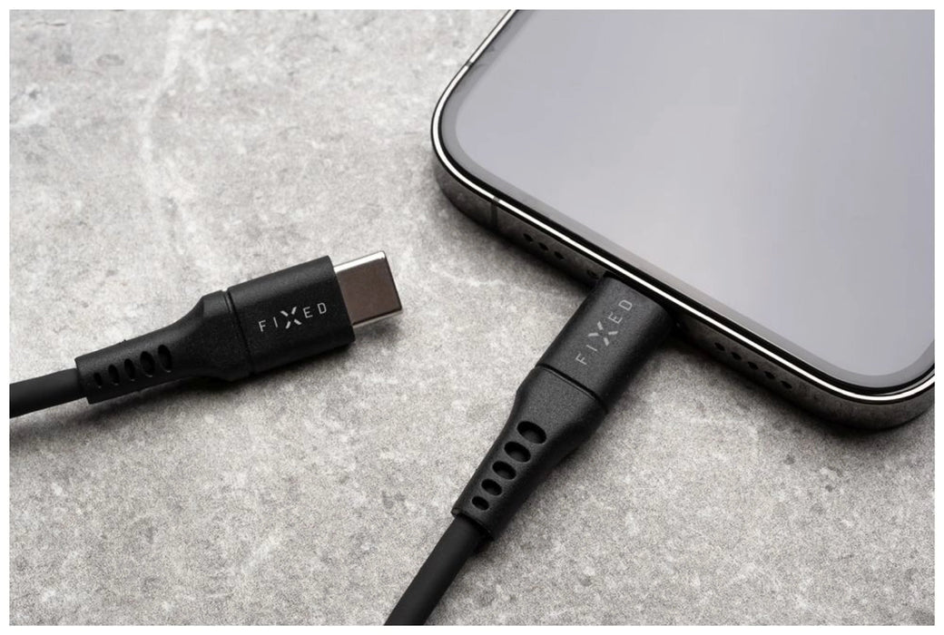 EAN 8591680147250 - FIXED FIXDLS-CC05-BK cable USB USB 2.0 0,5 m USB C 4,8 Gbit/s Negro imagen 7