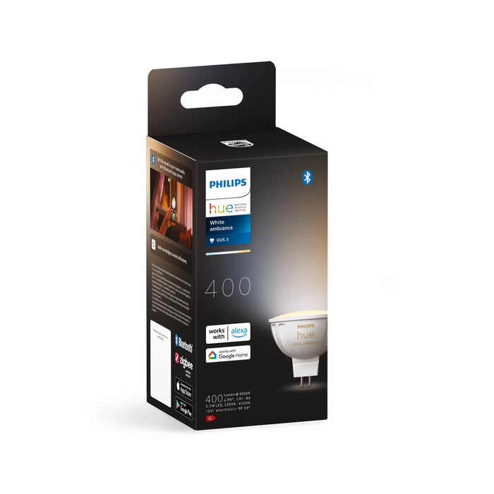 EAN 8719514491342 - Philips Hue White ambiance 8719514491342 iluminación inteligente Bombilla inteligente Bluetooth/Zigbee 5, imagen 3
