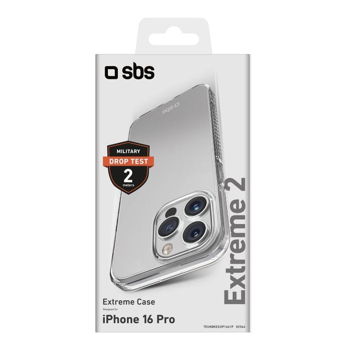 Sbs Extreme Funda X2 For Iphone 16 Pro, Transparente