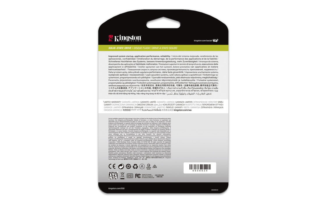 EAN 0740617291438 - Kingston Technology DC500 1,92 TB 2.5" Serial ATA III 3D TLC imagen 4