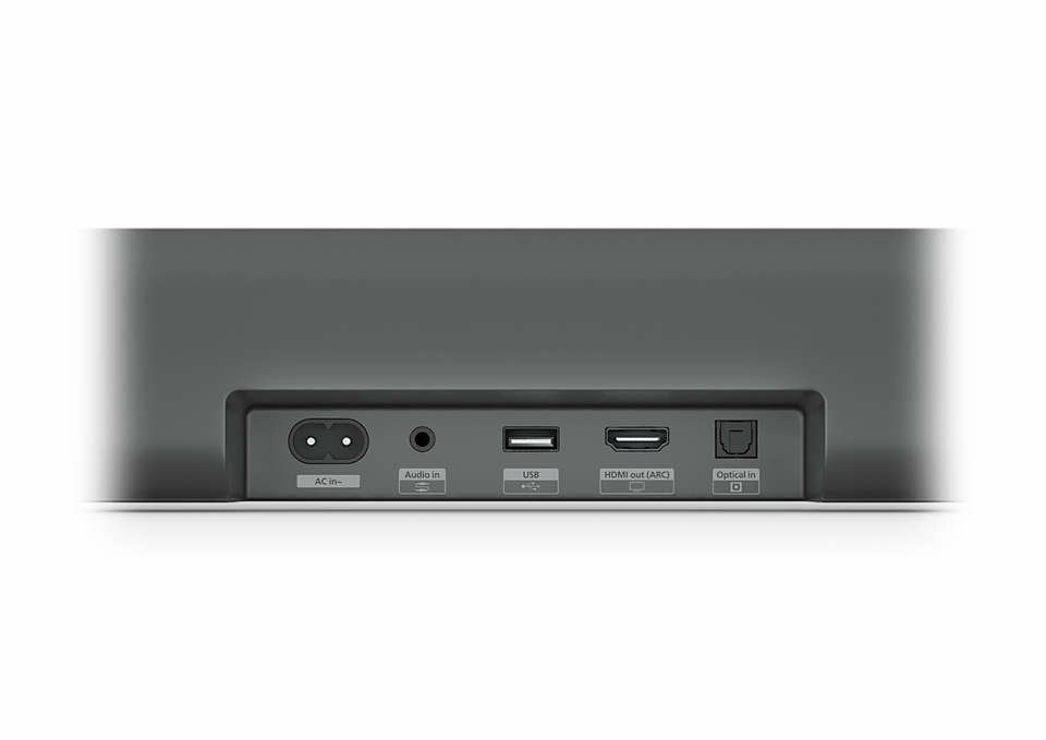 EAN 4895229136779 - Philips 5300 series TAB5309/10 altavoz soundbar Gris 2.1 canales 120 W imagen 8