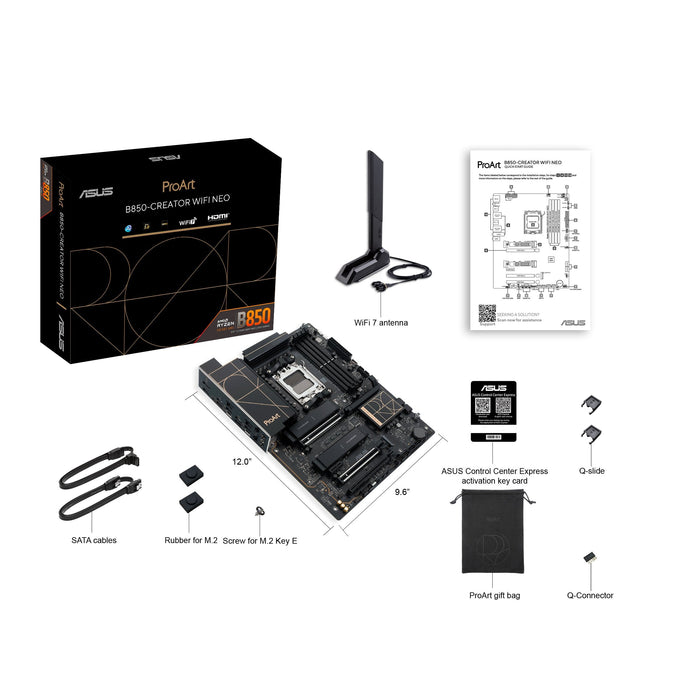 Placa Base Asus Proart B850-Creator Wifi Neo Amd,Am5,Ddr5,Atx
