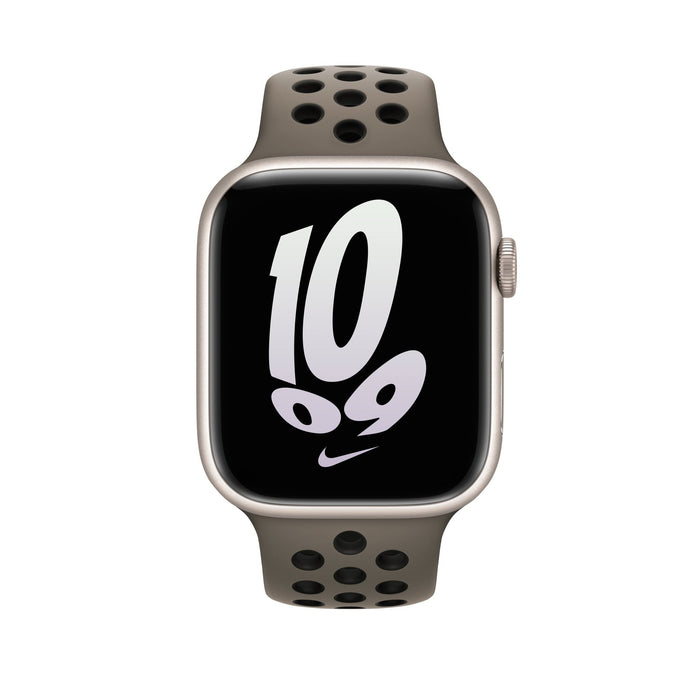 Watch Nike Sport Band 45mm - Verde Oliva Gris Negro