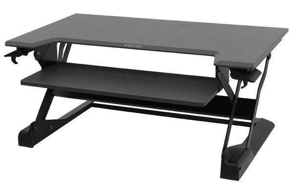 Ergotron Workfit-Tl Escritorio Convertible A Escritorio De Pie Gris Negro Base