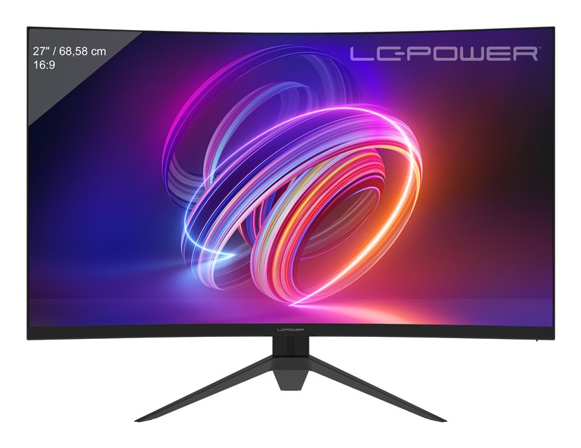 Lc-Power 68,6cm 27" Lc-M27fc Fhd 16:9 1xdp+2xhdmi