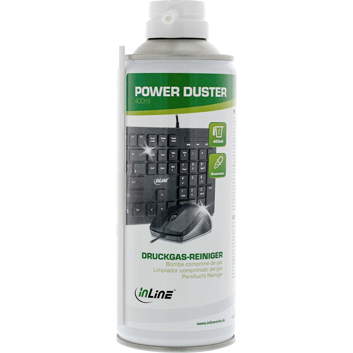 EAN 4043718432103 - InLine 43210 kit de limpieza para computadora Lugares difíciles de alcanzar Limpiador de aire comprimido  imagen 1