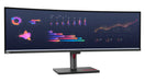 EAN 0196802362085 - Lenovo ThinkVision P49w-30 pantalla para PC 124,5 cm (49") 5120 x 1440 Pixeles Dual WQHD LED Negro imagen 6