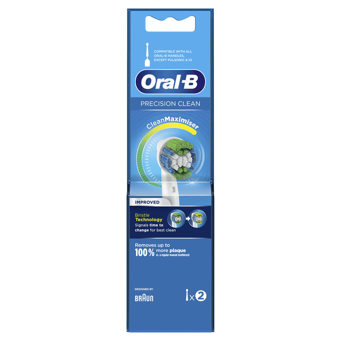 EAN 4210201317029 - Oral-B Precision Clean 80338441 cepillo de cabello 2 pieza(s) Azul, Verde, Blanco imagen 2