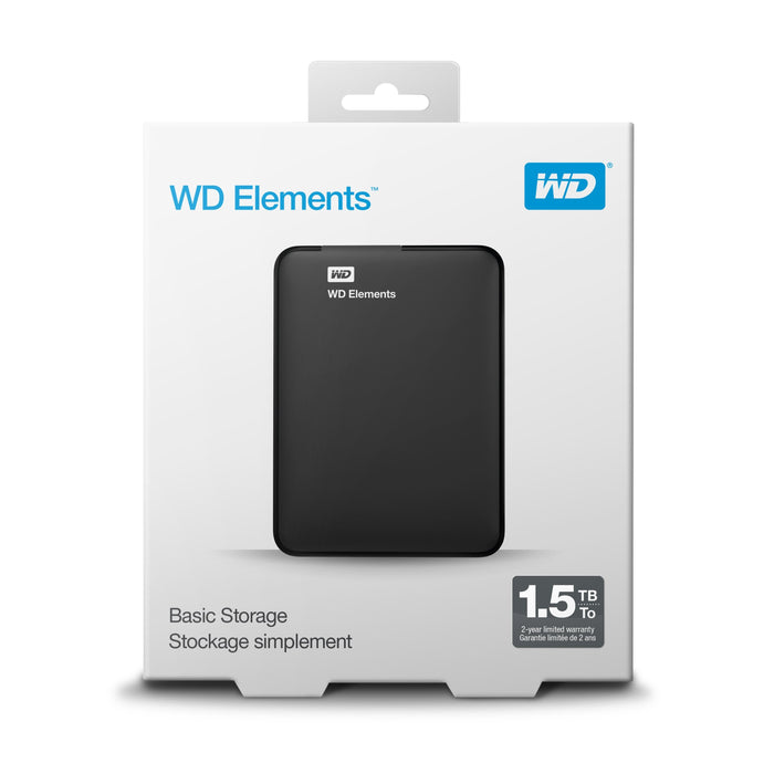 EAN 0718037808109 - Western Digital WD Elements Portable disco duro externo 1,5 TB 2.5" Micro-USB B 3.2 Gen 1 (3.1 Gen 1) Neg imagen 8