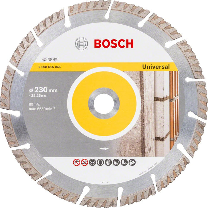 Bosch Disco De Corte De Diamante Estándar Para Universal, 150 Mm 2608615061