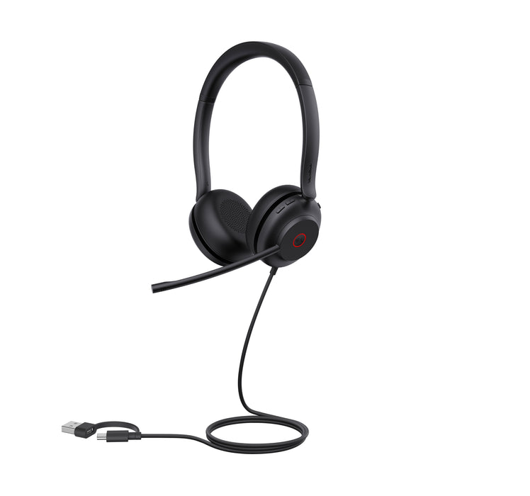 EAN 6938818320536 - Yealink UH35 Dual Teams USB-C/A Auriculares Alámbrico Diadema Llamadas/Música USB Type-C / USB Type-A Neg imagen 3