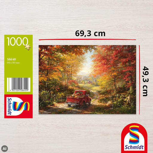 EAN 4001504586409 - Schmidt® Spiele 58640 puzzle Puzzle rompecabezas 1000 pieza(s) Paisaje imagen 2