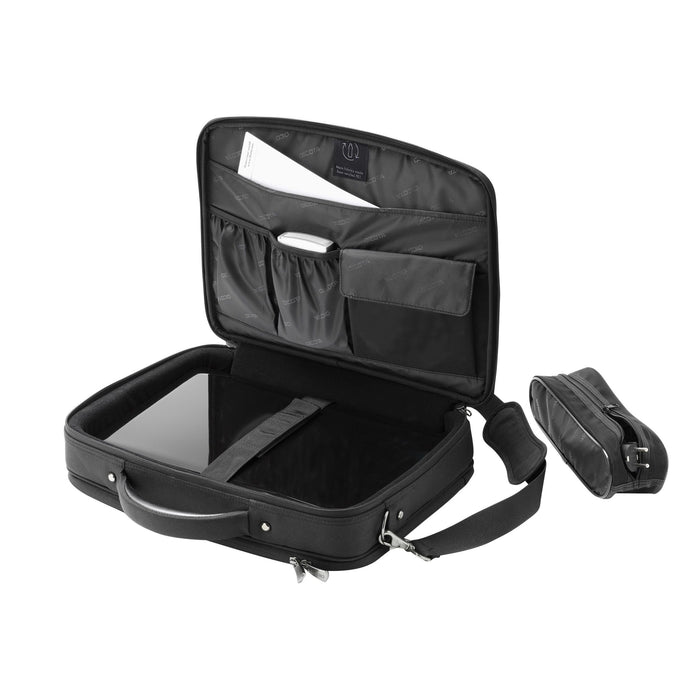 EAN 7640186418706 - DICOTA Eco Multi PLUS 39,6 cm (15.6") Maletín Negro imagen 3