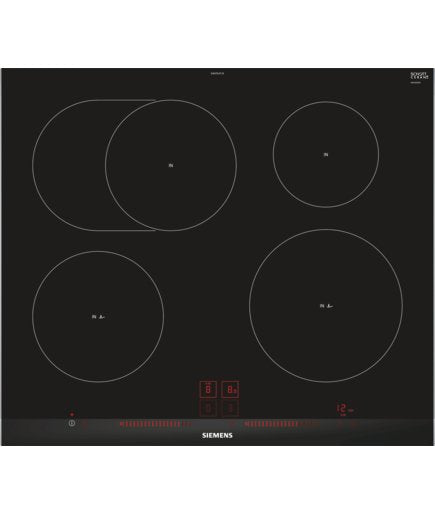 EAN 4242003697856 - Siemens EH675LFC1E hobs Negro, Acero inoxidable Integrado Con placa de inducción 4 zona(s) imagen 1