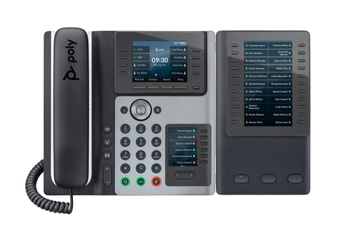 EAN 0197497341416 - HP Poly Edge E400 IP Phone and PoE-enabled teléfono IP Negro 8 líneas IPS imagen 1