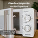 EAN 8426156018966 - Grunkel MWG-20MG microondas Blanco Microondas con grill Encimera 20 L 700 W imagen 7