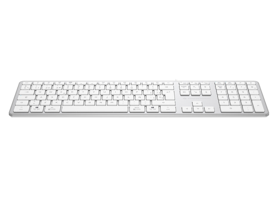 Conceptronic Usb Teclado Slim Usb-A/Usb-C Layout Es Ws