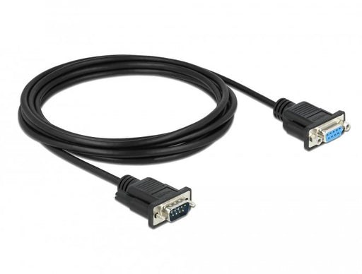 EAN 4043619866038 - DeLOCK 86603 cable de serie Negro RS-232 Sub-D9 imagen 2