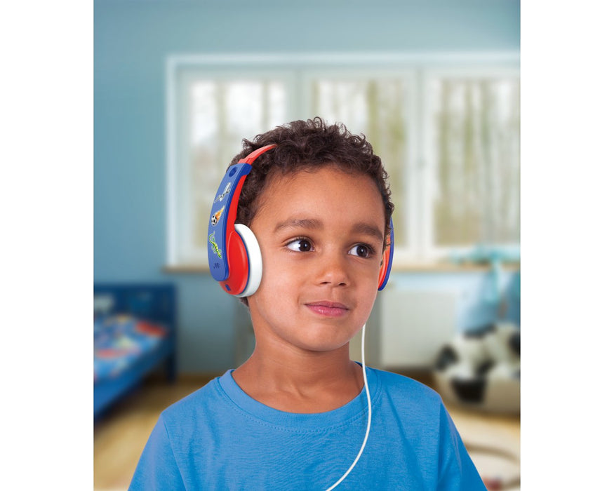 Tinyphones Ha-Kd7 Wired  Headphones Red/Blue