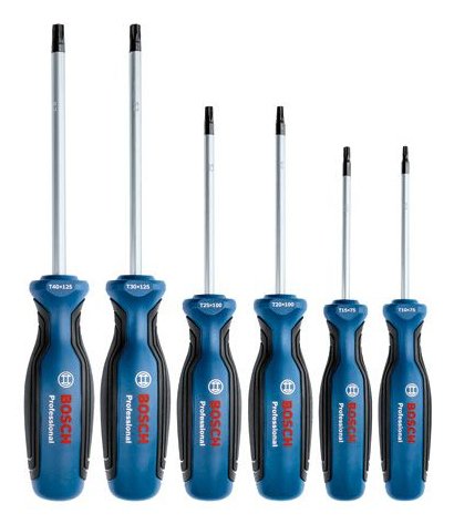 Juego De Destornilladores Bosch De 6 Piezas