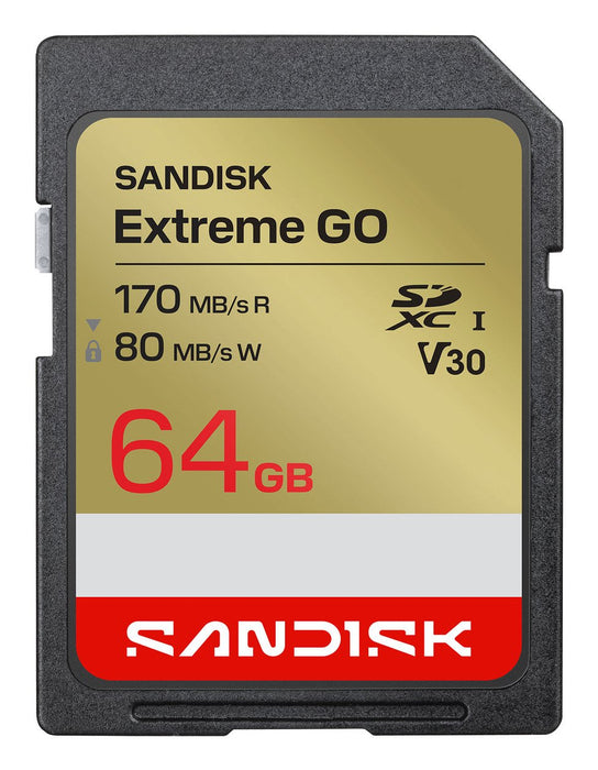 Card Extreme Sd Uhs-I 64gb 170mb S 80mb S