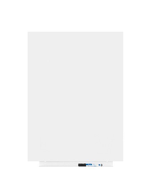 Rocada Visualline - Whiteboard - Apto Para Montaje En Pared - 550 X 750 Mm - Lacado Acero - Magnético - Blanco Señal (Ral 9003)