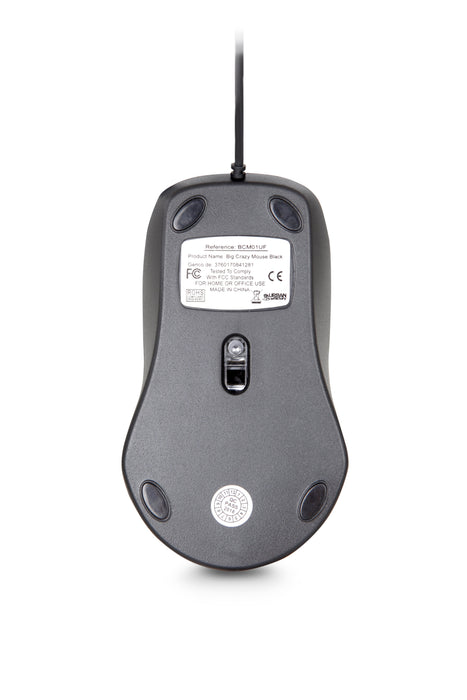 EAN 3760170841281 - Urban Factory Big Crazy Mouse ratón Oficina Ambidextro USB tipo A Óptico 800 DPI imagen 3