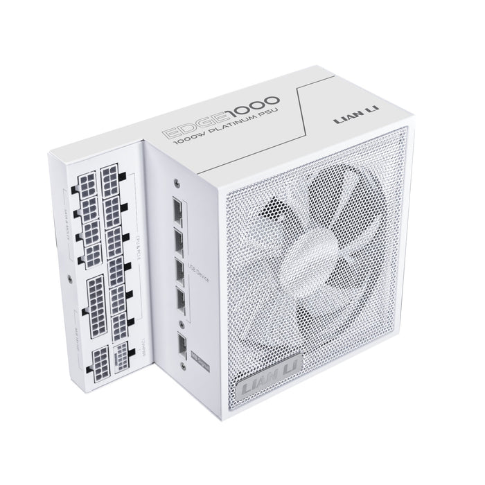 EAN 4718466015280 - Lian Li EG1000 unidad de fuente de alimentación 1000 W 20-pin ATX SFX Blanco imagen 3