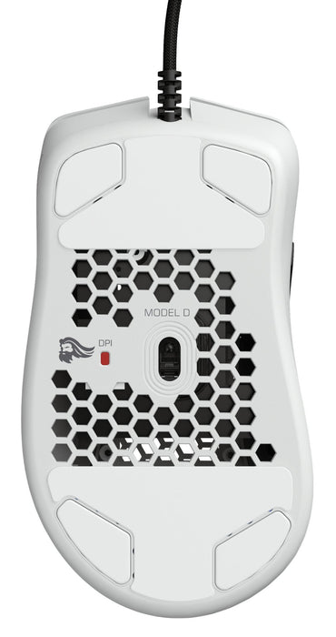 Ratón Glorious Pc Gaming Race Model D 12000 Dpi Blanco Mate - Gd-White