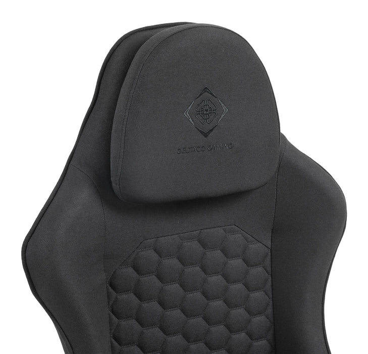Deltaco Dc130 Gamingstuhl Soft Woven Mesh, Schwarz