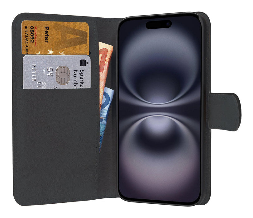 Pedea Book Cover Classic Fr Apple Iphone 16 Plus Negro
