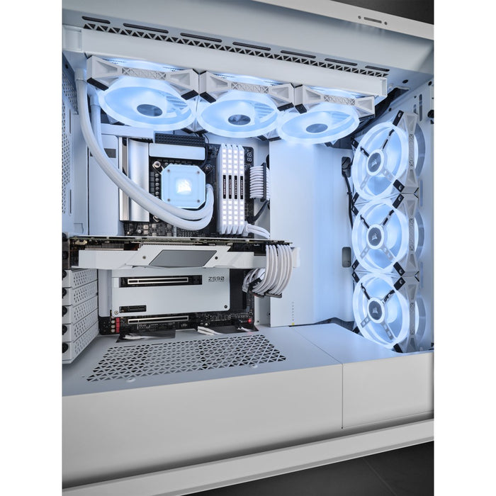 EAN 0840006650393 - Corsair 5000X RGB QL Edition Midi Tower Blanco imagen 6
