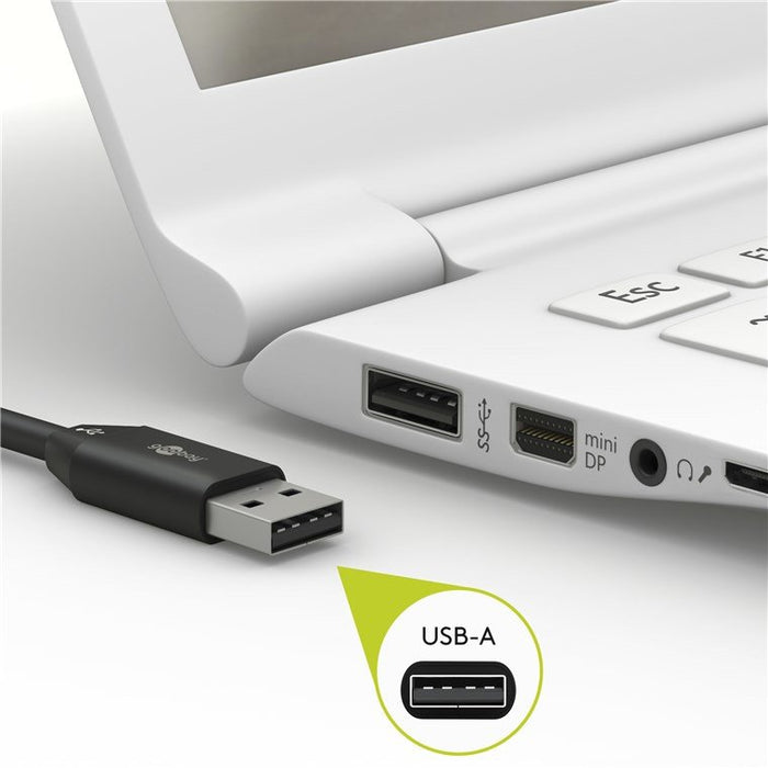 EAN 4040849635236 - Goobay 63523 cable de conector Lightning 1 m Negro imagen 5