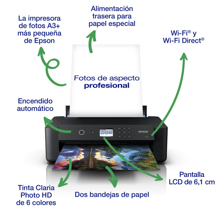 EAN 8715946633893 - Epson HD XP-15000 impresora de inyección de tinta Color 5760 x 1440 DPI Wifi imagen 9