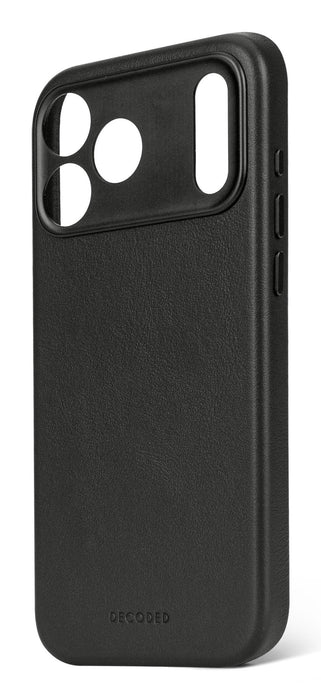 Decoded Leather Backcover Iphone 17 Pro Max Black