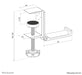 EAN 8721246340232 - Neomounts ADS11-171SL auricular / audífono accesorio Gancho imagen 14