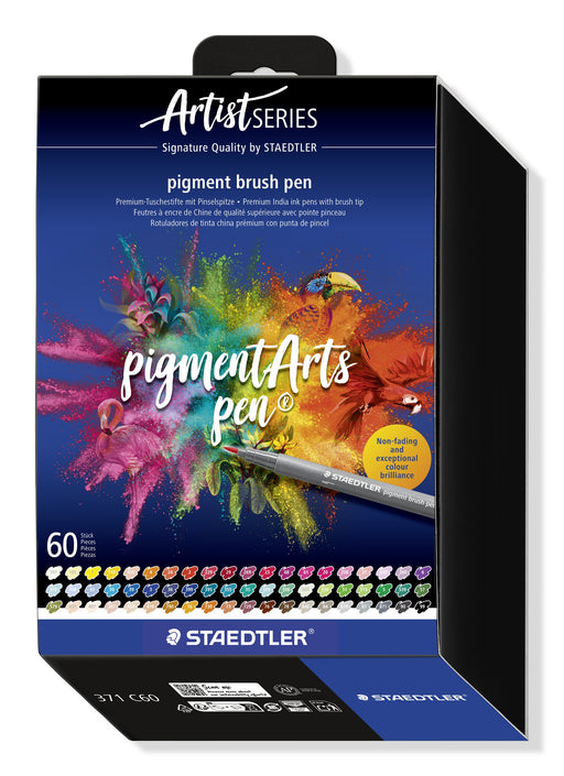 EAN 4007817141922 - Staedtler Pigment Arts Pen rotulador Multicolor 60 pieza(s) imagen 1
