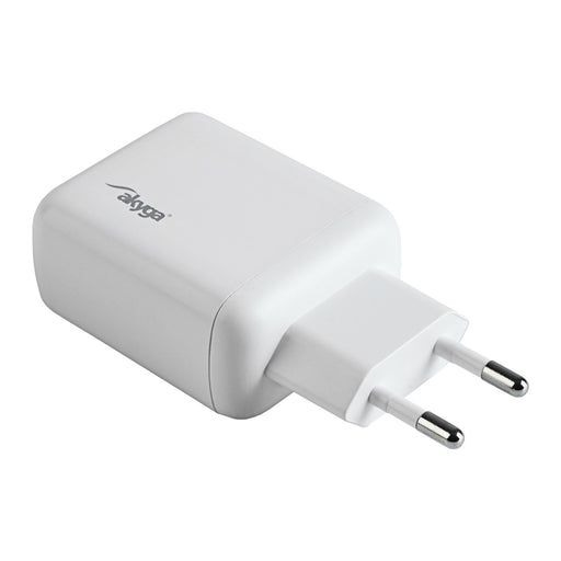 EAN 5901720137784 - Akyga AK-CH-19 cargador de dispositivo móvil Universal Blanco USB Carga rápida Auto imagen 2