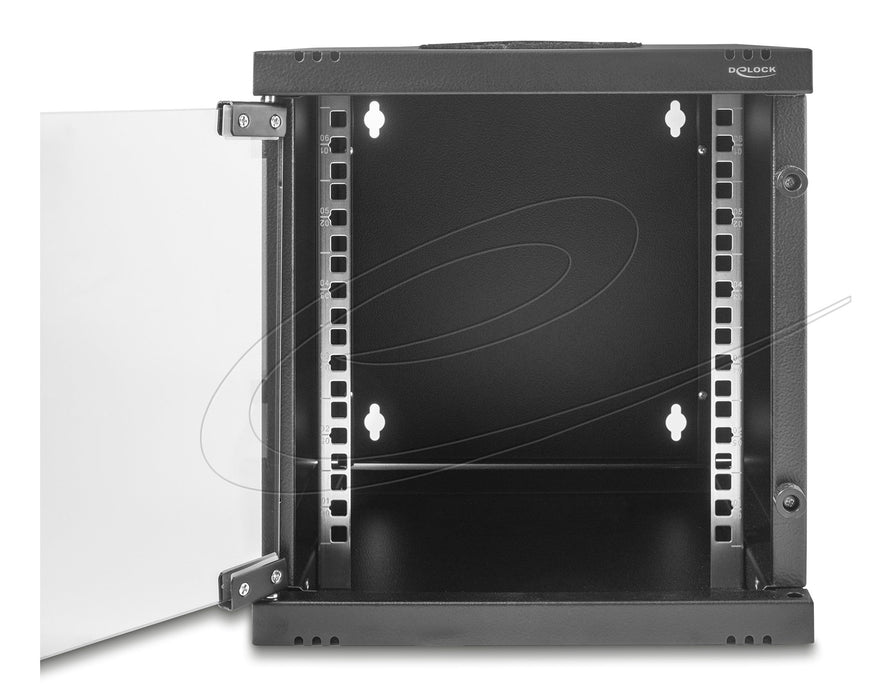 EAN 4043619434220 - DeLOCK 43422 armario rack 6U Estante montado en suelo/pared/independiente Negro imagen 3