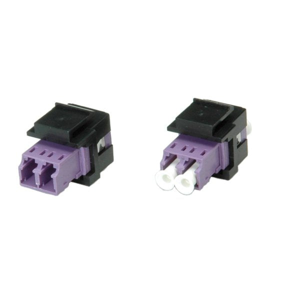 Roline Keystone Lwl-Adapter Lc Lc Duplex Multimode Om4