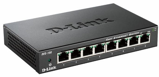 EAN 0790069368202 - D-Link DES-108 Negro imagen 1