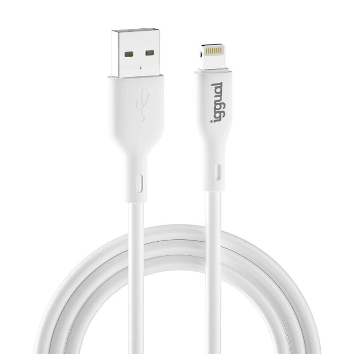 EAN 8435364316955 - iggual IGG316955 cable de conector Lightning 1 m Blanco imagen 1